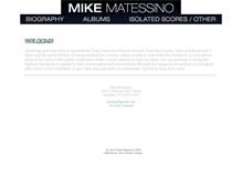 Tablet Screenshot of mikematessino.com